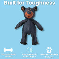 Juguetes de Oso irrumble para Perros, 2025 Nuevo Unbreak Bear, Unbrega Bear para masticadores agresivos-Oso indestructible para Perros - details 3