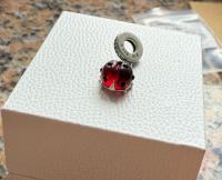 Pandora Charm de Colgante en Plata de Lei Mariquita Roja 792571C01,Incluye Caja Original - details 1