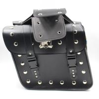 Bolsas De Silla De Motocicleta PU Cuero Universal Vintage Marrón Bolsa Lateral Con Herramientas Y Guantes Impermeable - details 15