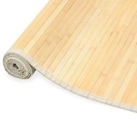 vidaXL Alfombra de bambú 80x300 cm Color Marrón claro,  Marrón,  y mas Alfombras de área  Alfombra de Piso para Sala de Estar Dormitorio Habitación Salón - details 1