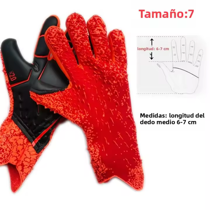 Guantes De Portero Profesional De Fútbol Para Adultos Y Niños Látex Grueso Protección Deportes Fútbol Guantes De Portero - 1