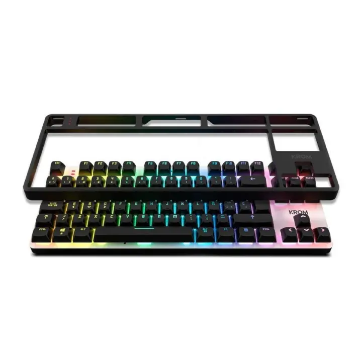 Teclado Gaming Mecánico Krom Kernel Pro/ Negro y Blanco - 1