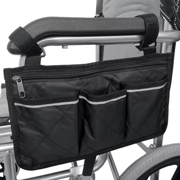 Bolsa de almacenamiento para Silla de ruedasReposabrazos impermeable Universal - 1