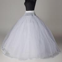 Falda De Tules 8 Capas Crinolina Sin Aro Para Vestidos De Boda Underskirt De Poliéster Para Mujer Accesorio De Moda - details 2