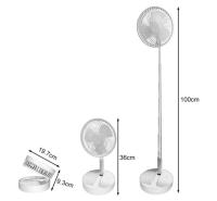 Ventilador inalámbrico portátil Manalex plegable y extensible - details 0