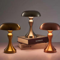 Lámpara De Mesa LED Con Sensor Táctil Luz Nocturna Recargable Sin Cable Para Lectura En Restaurantes Hoteles Bares Decoración De Dormitorios - details 1