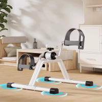 Bicicleta De Ejercicio Interior Home Trainer Para Deportes En Casa Pedales Ajustables Resistencia Ajustable Plegable Material De Acero - details 1