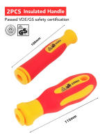 Juego De Destornilladores Hexagonales Aislados Para Electricistas Con Mango Y Cabeza Magnética Set De 10 Piezas Multifuncional De Acero De Alta Dureza Para El Hogar - details 8