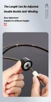 Nueva Cuerda De Saltar Ajustable Con Cable De Acero Para Ejercicio De Fitness Y Entrenamiento En Casa Equipo Deportivo Sin Enredos - details 4