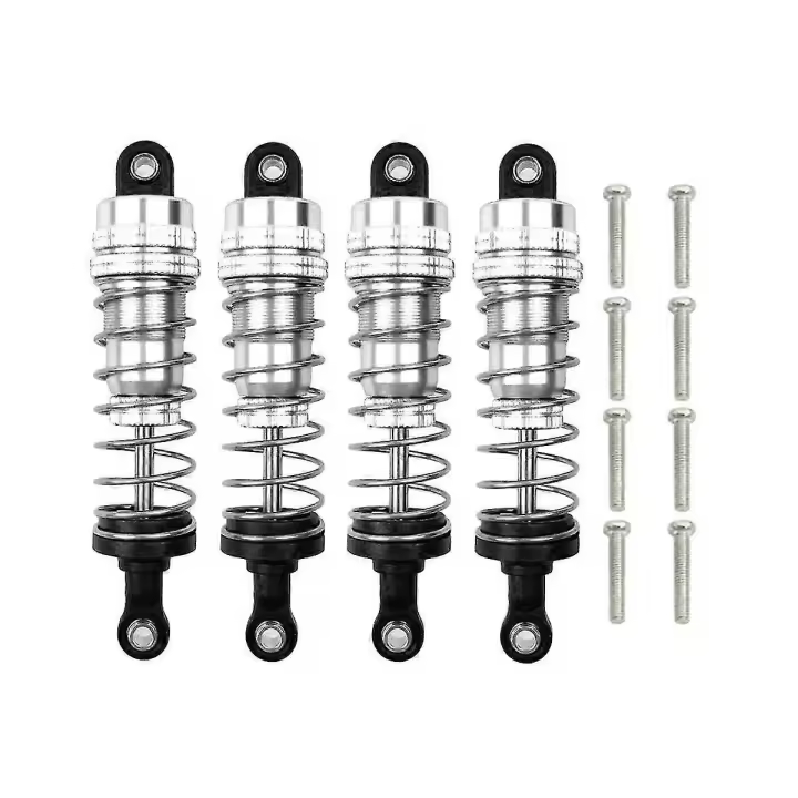 4 unids metal delantero y trasero amortiguador de aceite para H16 16207 16208 16209 16210 1/16 RC coche actualizaciones piezas, 7 - 1