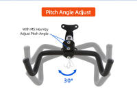 Soporte De Bicicleta Plegable Para Niños Con Gancho Ajustable Y Correa De Fijación Montaje Opcional Para Carretera Y Patinete - details 3