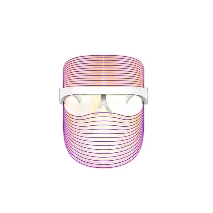 Máscara De Terapia De Luz Roja Recargable Para Cuidado De La Piel Con 7 Colores LED Dispositivo De Belleza Para El Rostro Uso Doméstico - 1