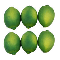 6pcs Limones Artificiales Amarillos/Morados Para Fotografía Y Decoración De Cocina Tamaño Real Frutas Falsas Para El Hogar - details 8