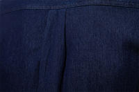 Camisa De Mezclilla Para Hombre Nueva De Otoño Con Doble Bolsillo Cierre De Correa Casual Diseño Social Justa Algodón Y Spandex - details 11