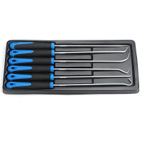 Set De 6 Herramientas Para Eliminar Selladores De Aceite Para Coche Herramienta De Reparación Con Agujas Y Retráctiles Para Selladores O-Ring Y Guías De Juego - details 4