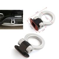 Adornos De Gancho De Remolque Para Coche Simulación De Anillo De Carreras Decoración De Estilo De Automóvil Anterior Y Posterior JDM RACING ABS Plástico Rojo Azul Morado Oro Negro Y Plateado - details 16