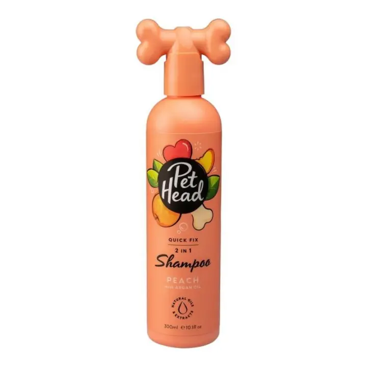 Champú y Acondicionador 2 en 1 Pet Head Quick Fix Melocotón - 1
