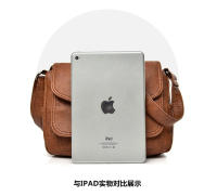 Bolso bandolera de Piel de alta calidad con tres bolsos y Gran capacidad, Bolso bandolera informal para Mujer. - details 7