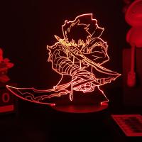 Figura De Acción Anime LED Solo Leveling Acrylic Iluminación Para Niños Y Adolescentes Decoración De Dormitorio Para Niños Regalos De Manga - details 1