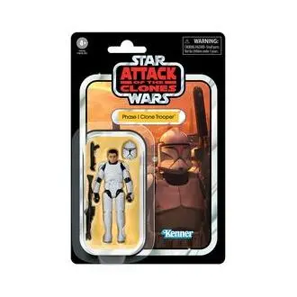 Star Wars Episode II Vintage Collection FiguraPhase I Clone Trooper 10 cm - 1