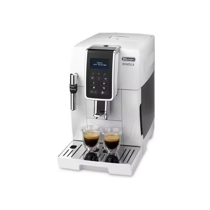 Delonghi Dinamica Ecam350.35.wh - Cafetera Superautomática 15 Bares Presión Blanco - 1