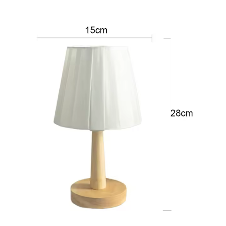 Lámpara De Mesa Nórdica Plegable Con USB 5V Y 220V Luces Nocturnas Para Decoración Del Hogar Y Ambiente De Dormitorio - 1