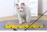 Nueva Taza Para Gatos Con Afilador De Uñas Tablero De Cartón Antirresbaladero Juguete Para Masticar Sofá Almohada Cama Pads De Molienda - details 9