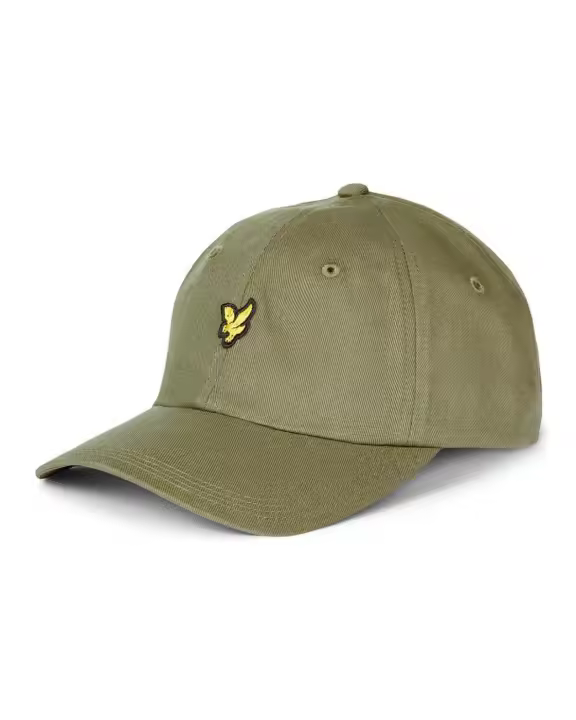 LYLE&SCOTT Gorra Ajustable Kaki con Marca y Logo Bordado para Deporte Hombre - 1