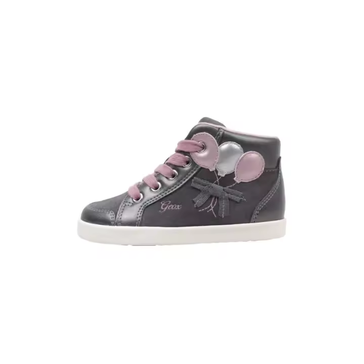 Geox B KILWI GIRL B Deportivas Planas Bebé - niña (hasta la talla 30) Gris - 1