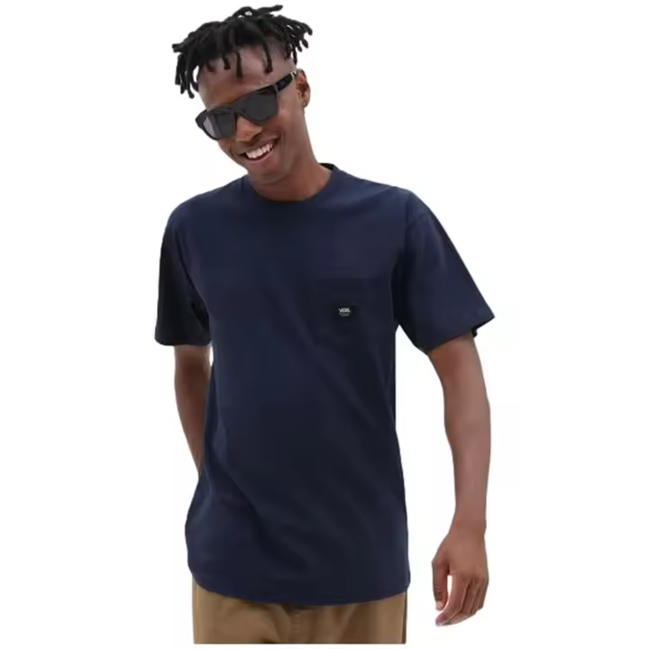 Camiseta de Manga Corta Vans  para hombre en color azul - 1