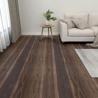 vidaXL 55x Lamas de Suelo Autoadhesivas PVC 5,11 m² Rayas Salaejo Color Marrón claro,  Madera clara,  Marrón a rayas y mas - details 4