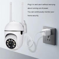 Cámara De Seguridad PTZ WiFi 3MP Visión Nocturna Detección Humana Tracking Automático Exterior Impermeable CCTV IP 1080P - details 6