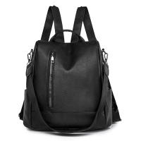Mochipa de viaje para Mujer, Bolso de hombro de PU de gran capacidad, mochila de Ocio para Viajes al Aire Libre (Blanco) - details 4