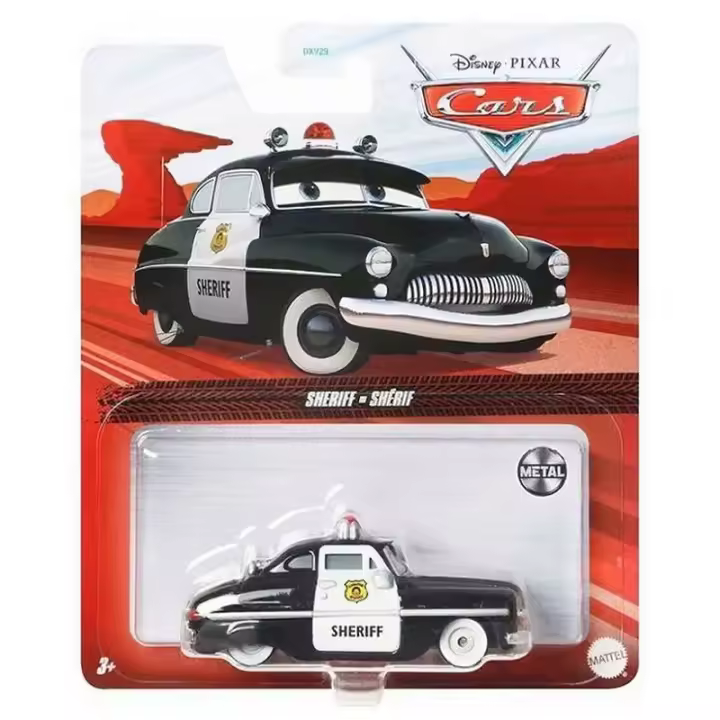 Cars Disney  Vehiculo Sheriff Cars Mattel FLM15 - 1
