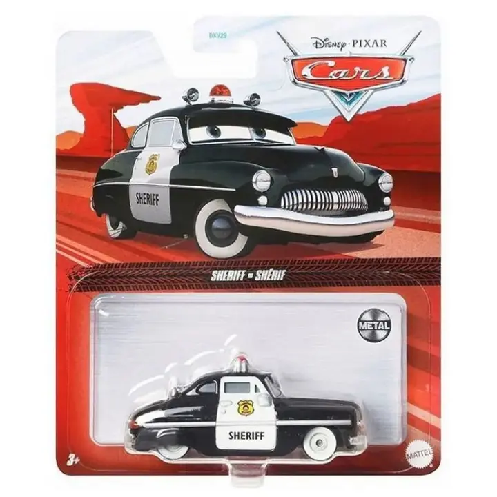 Cars Disney  Vehiculo Sheriff Cars Mattel FLM15 - 1