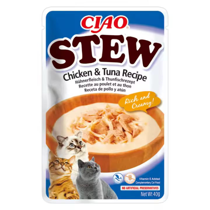 STEW Pollo y Atún (12x40gr) - 1