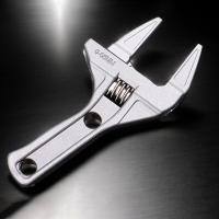 Llave De Mano Corta De Aleación De Aluminio Con Abertura Grande Multifuncional Para Baño Y Calentadores De Agua - details 3