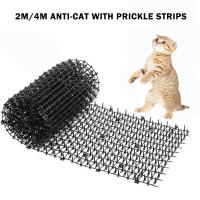 Alfombra Repelente De Gatos 2M/4M Para Jardín Con Espigas De Piquete Anticat Net Deterrente Para Mantener Gatos Perros Lejos De Rastrillar Subir Pet Supplies Negra Impermeable - details 0
