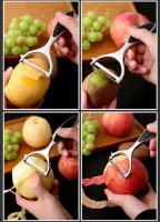 Pelador De Verduras Y Frutas De Acero Inoxidable Multiusos Para Patatas Zanahorias Y Frutas Herramientas De Cocina Ecológicas Y Resistentes - details 11