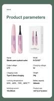 cils elétricas tipo C, calentamiento rápido, herramienta de maquillaje profesional, rizadores de pestañas calentados con 3 controles seguros de temperatura ideal para un regalo de San Valentín para ella. Regalos de San Valentín para mujer - details 4