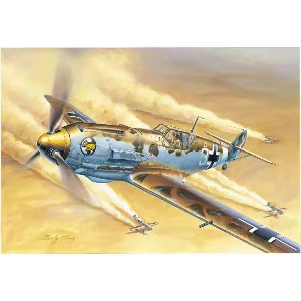 TROMPETA 02290 MESSERSCHMITT BF 109E-4 TROP 1/32 - 1