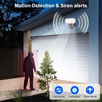 Cámara De Vigilancia Exterior Con Luz De Farol 3MP Tuya Sensor Inteligente IP66 Impermeable Luz De Pared Para Jardín 10W Monitoreo Seguridad - details 6