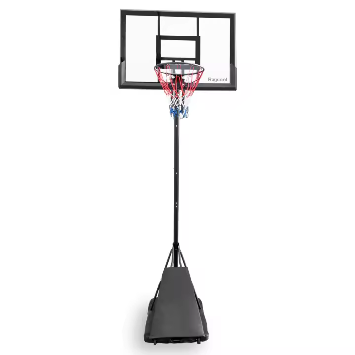 Raycool Canasta de baloncesto para adultos Stars 700  Aro de basket ajustable de 2,30 m a 3,05 m  Base con capacidad de 125 kg - 1