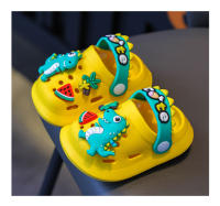 Sandalias De Verano Para Niños Y Niñas Con Diseño De Dinosaurio Antideslizantes Y Transpirables Zapatillas De Interior Y Playa - details 9