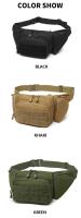 Riñonera táctica multifunción para hombre, bolso de nailon para hombro, senderismo, teléfono móvil, deportes, camuflaje de alta capacidad, novedad - details 5