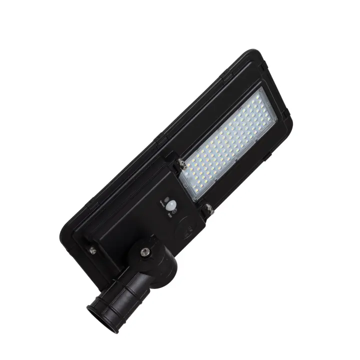 Ledkia Farola LED Solar 6400 lm 160 lm/W Sinaí con MPPT y Sensor Movimiento 4000K Blanco Neutro - 1