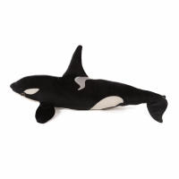 Orcinus Orca Negro Peluche Realista Delfín Asesino Muñeco De Tela Grande Ballena Oceanográfica Juguetes Para Niños Regalo De Cumpleaños - details 17