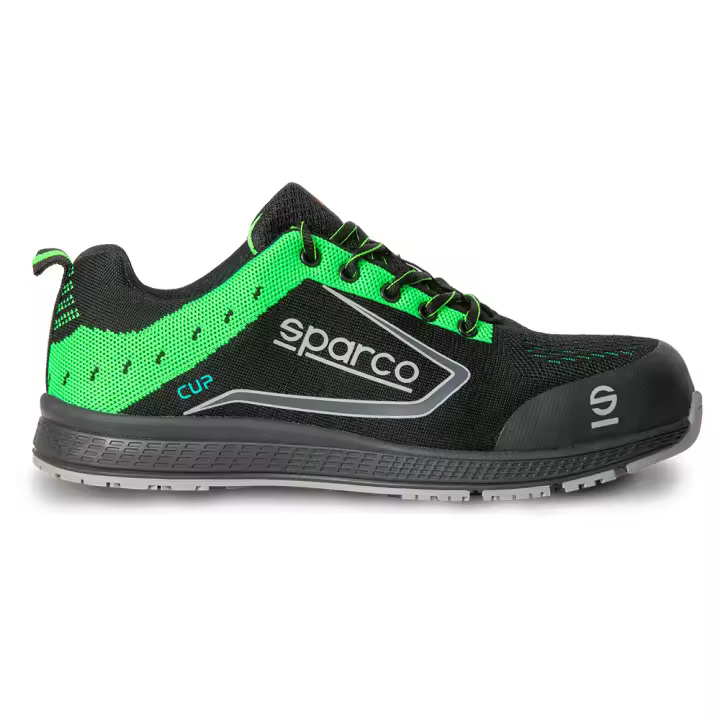 CALZADO DE SEGURIDAD LABORAL SPARCO CUP S1P SRC, ¡¡ IMPORTANTE !! ANTES DE HACER PEDIDO COMPROBAR TALLA EN LA GUIA ADJUNTA!! ZAPATO TRABAJO DE ESTILO RACING, CÓMODOS Y LIGEROS PARA EL DIA A DIA EN EL TRABAJO. - 1