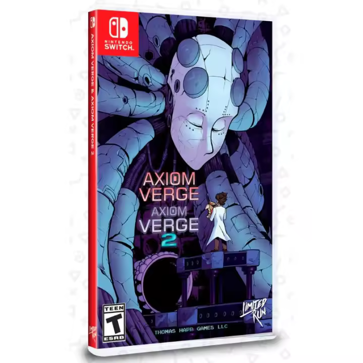 AXION VERGE 1 + 2 NINTENDO SWITCH LIMITED RUN PRECINTADO - 1