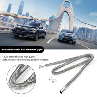 Pipeta De Escape De Acero Inoxidable Para Calentadores De Aire Y Generadores De Combustible Diesel Longitud 200cm Con Dos Clip Para Calefacción De Coches - details 4
